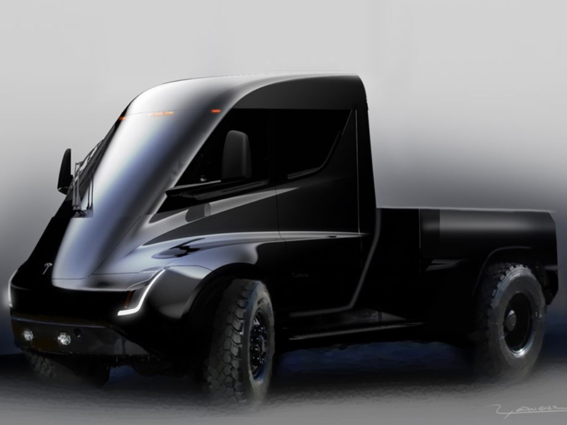 الكشف عن سيارة تيسلا القادمة من فئة بيك آب